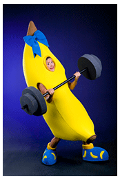 weightlifting  banana